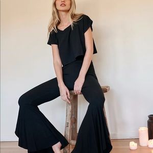 Free People FP Movement flare low and flow yoga pants hippie boho NWOT size XS